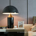 금속 블랙 골드 현대 스타일 테이블 램프